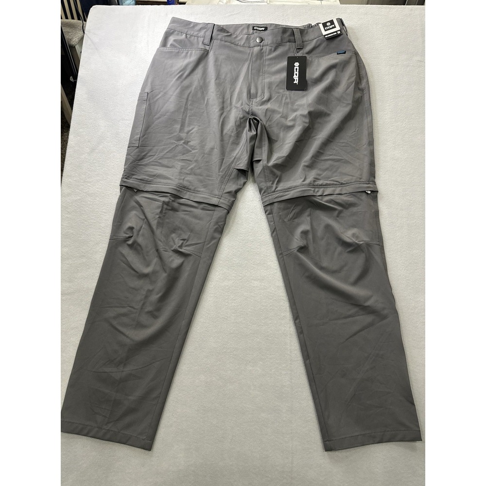 CQR Tactical Cargo Pants Mens 40x32 Jet Gray Flexy Stretch Ripstop Outdoor NWT